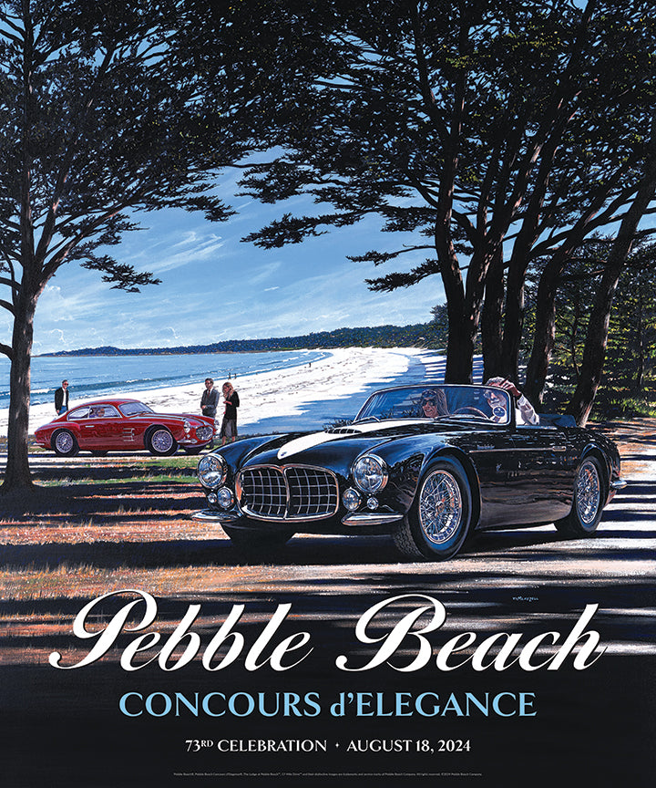 2024 Pebble Beach Concours d'Elegance Poster