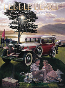 2014 Pebble Beach Concours d'Elegance Poster