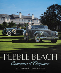 2022 Pebble Beach Concours d'Elegance Poster