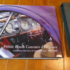 Pebble Beach Concours 50th Anniversary Book - Deluxe Edition